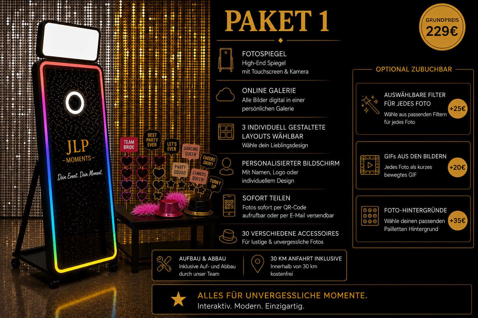 Paket 1 von JLP-Moments